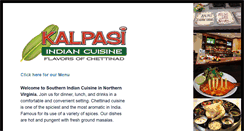 Desktop Screenshot of kalpasi.com